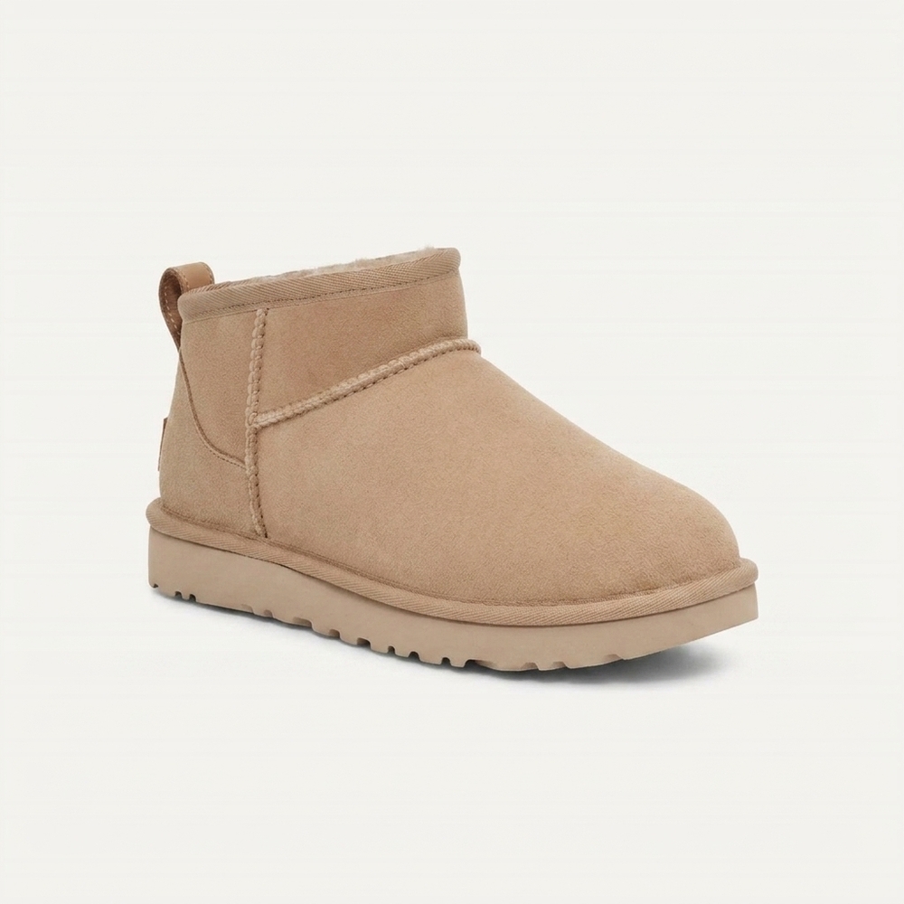 NEW UGG women classic ultra mini boot in sand
